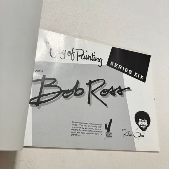 Bob Ross The Joy Of Painting Volume Vol 19 XIX Instructional How To Art Book - Picture 5 of 6
